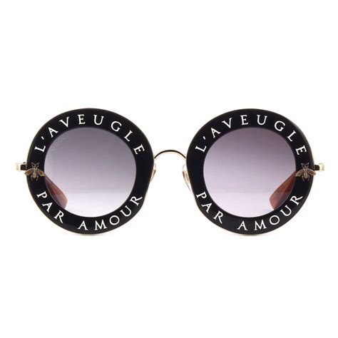 gucci glasses l'aveugle|gucci occhiali da sole rotondi.